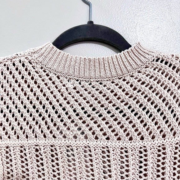 NWT Mango MNG Mock Neck Midi Knit Openwork Crochet Dress SOLD OUT ONLINE - Picture 15 of 16